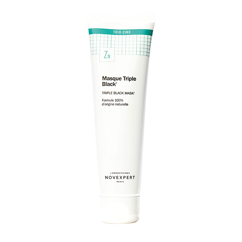 Очищувальна маска для обличчя Novexpert Trio-Zinc Triple Black Mask, 70 г